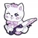 Pins Chat Couteau Kawaii