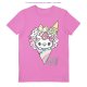 T-shirt Hello Kitty Glace Rose Pastel