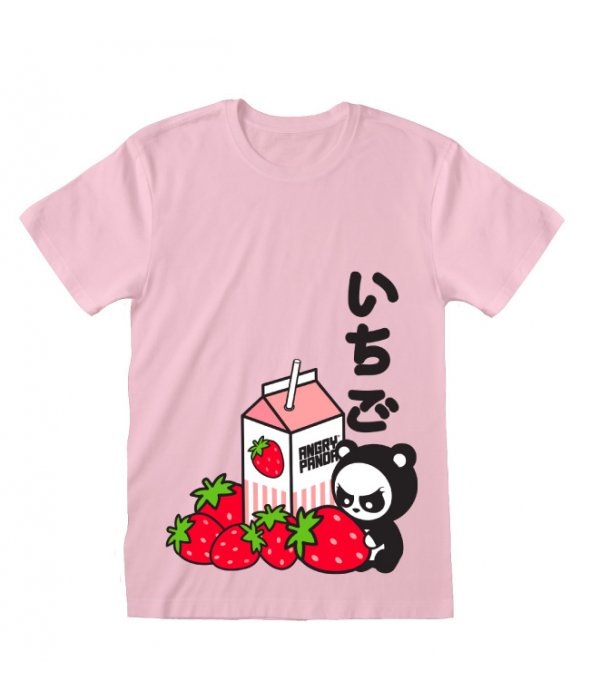 T-shirt Strawberry Milk Rose Pastel