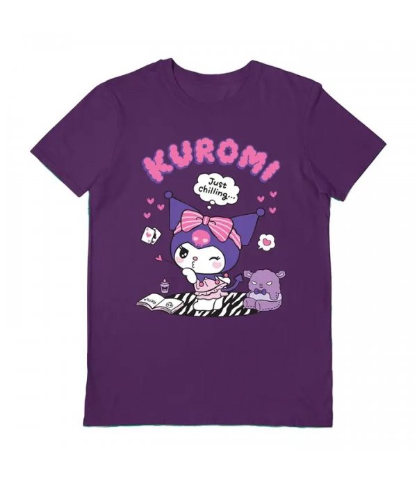 T-shirt Kuromi Just Chilling