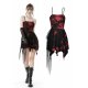 Robe Punk Rock Tie And Dye Rouge