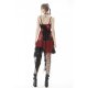 Robe Goth Punk Tie And Dye Rouge