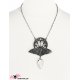 Collier Cristal Moon Argent