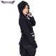 Sweat-shirt Panda Noir Et Blanc